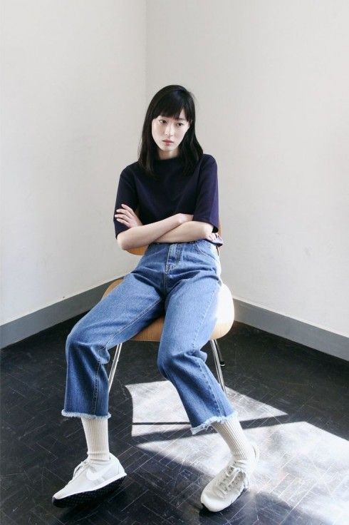 寬褲穿搭　鞋子